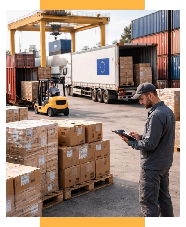 Доставка грузов из Европы от 12406 р., логистика СетСервис-Лсз