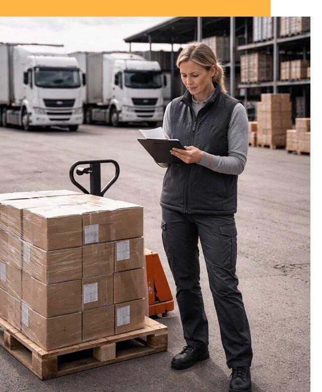 Доставка грузов из Европы к дверям клиента от 12406 руб