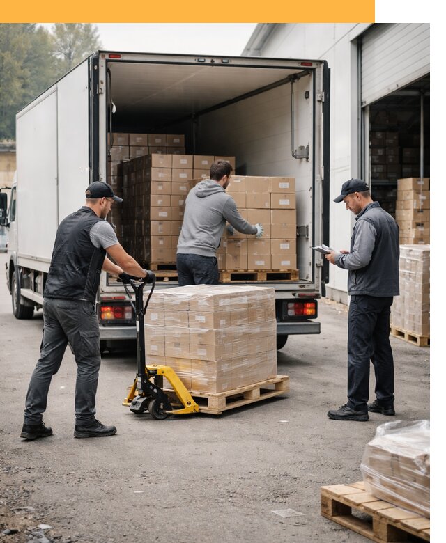 Автоперевозки из Европы до двери по цене от 87873 руб/т