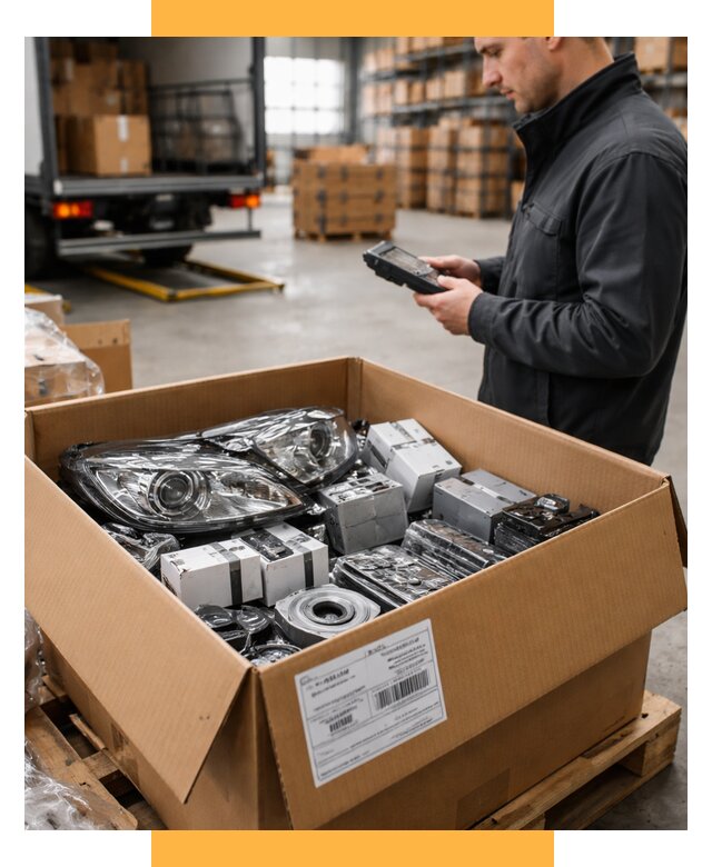 Доставка автозапчастей из Европы под ключ от 12923 р. | СетСервис-Лсз