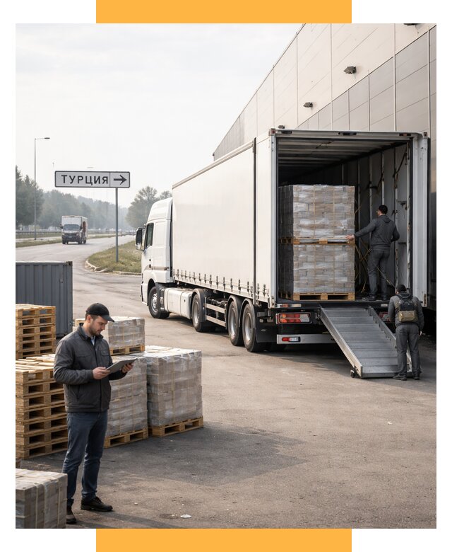 Автоперевозки и доставка фурой из Турции от 124056 р. | СетСервис-Лсз