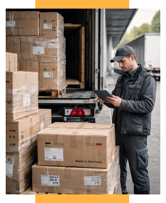 Доставка грузов из Германии от 46521 р. быстро - СетСервис-Лсз