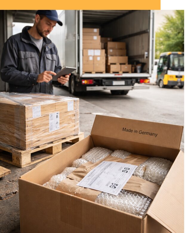 Доставка грузов из Германии от 46521 руб с таможенным оформлением