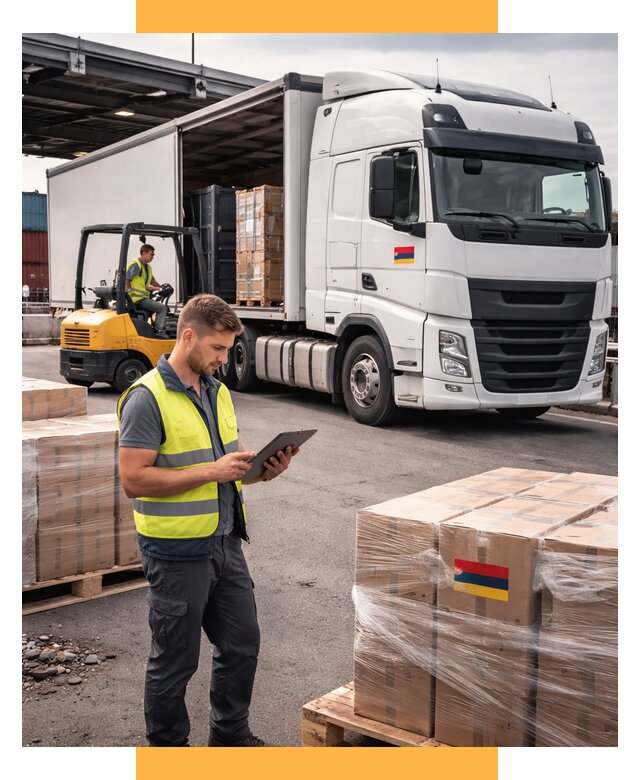 Автоперевозки из Армении от 98211 р. — услуги СетСервис-Лсз