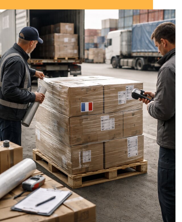 Доставка грузов во Францию от 25845 быстро и надежно