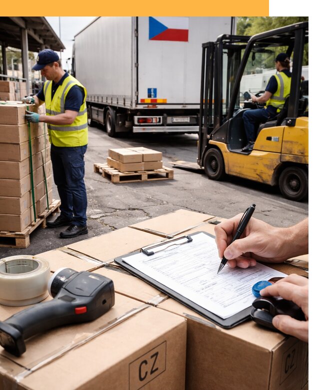 Доставка грузов в Чехию от 36183 руб, международные перевозки