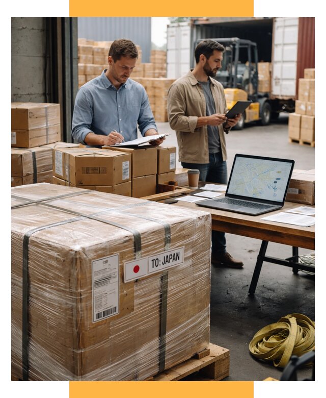 Доставка грузов в Японию от 25845 р., логистика СетСервис-Лсз