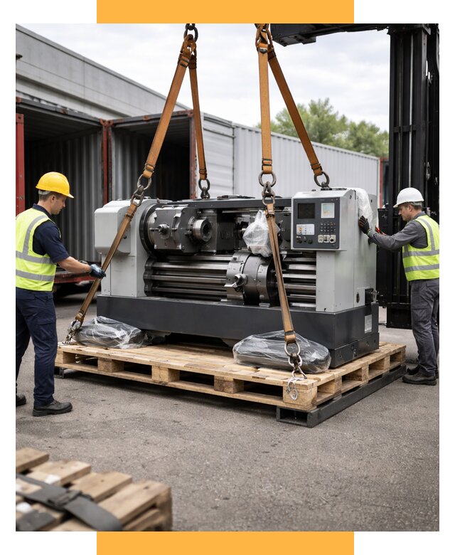 Перевозка станков и таможня от 62028 р. | СетСервис-Лсз логистика