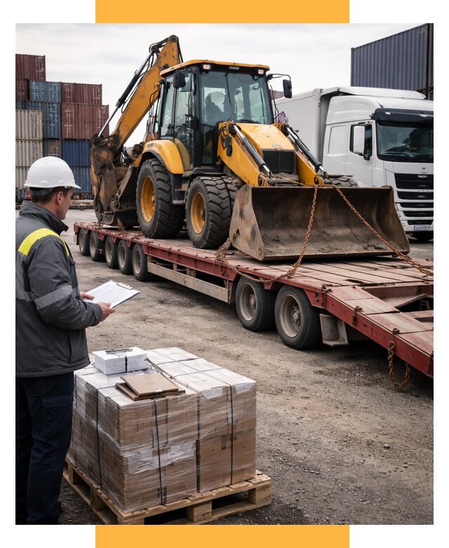 Международная перевозка спецтехники от 46521 р., СетСервис-Лсз