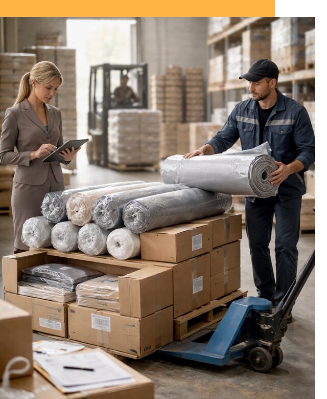 Перевозка текстиля по миру от 15507 руб. с таможней и страхованием