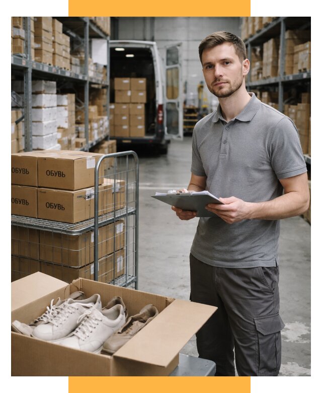 Доставка обуви из Китая и Турции от 4652 р. СетСервис-Лсз