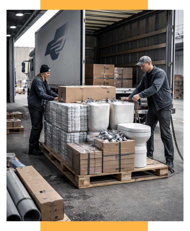 Перевозка сантехники под ключ от 1861 р. | СетСервис-Лсз