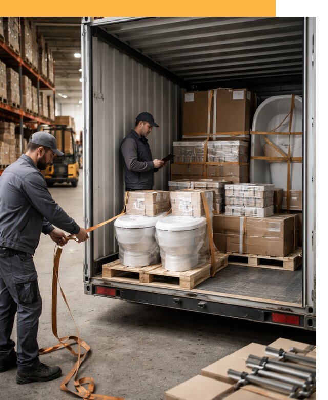 Перевозка сантехнического оборудования по России и миру от 1861