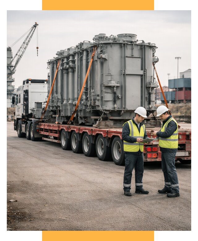 Перевозка негабаритных грузов под ключ от 124056 р., СетСервис-Лсз