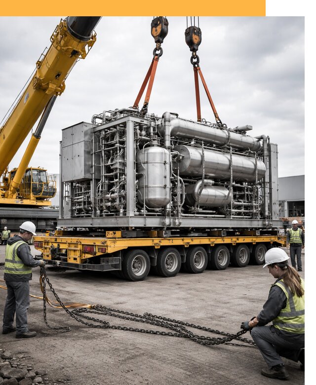 Перевозка тяжеловесных грузов по миру от 155070 руб