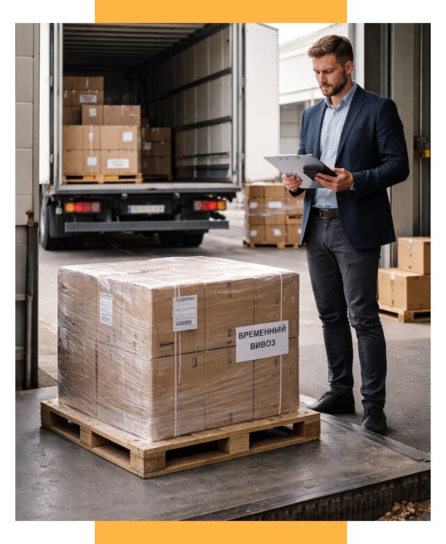 Временный вывоз товаров под ключ от 8270 р. | СетСервис-Лсз