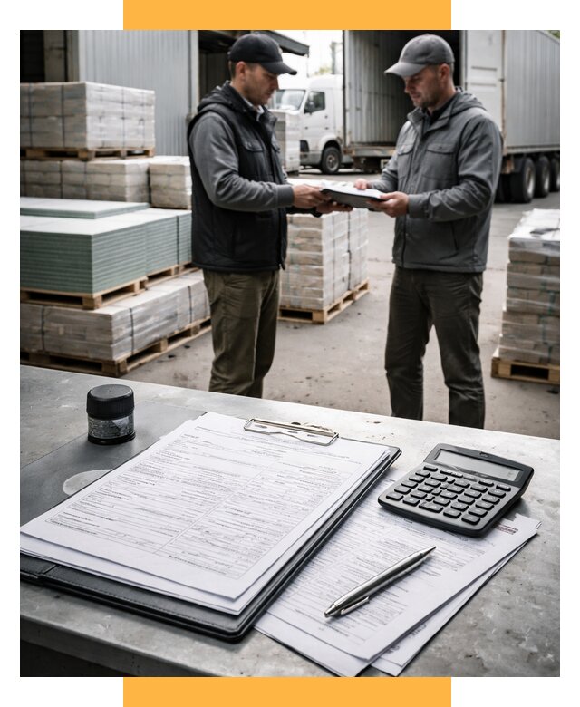 Таможенное оформление стройматериалов от 8787 р. | СетСервис-Лсз